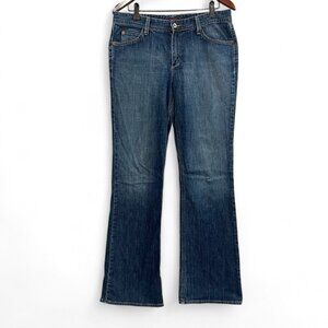 Eddie Bauer Jeans Bootcut Womens 10L Mid Rise Stretch Casual Western